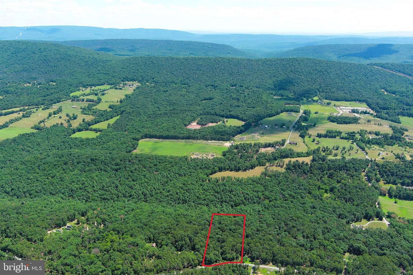 4.82 Acres of Land for Sale in Slanesville, West Virginia