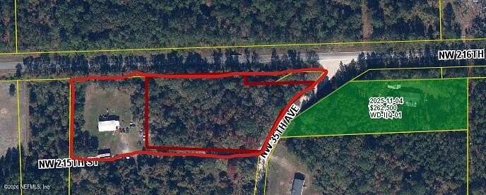 2 Acres of Land with Home for Sale in Lawtey, Florida