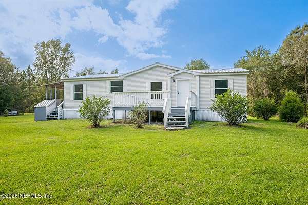2 Acres of Land with Home for Sale in Lawtey, Florida