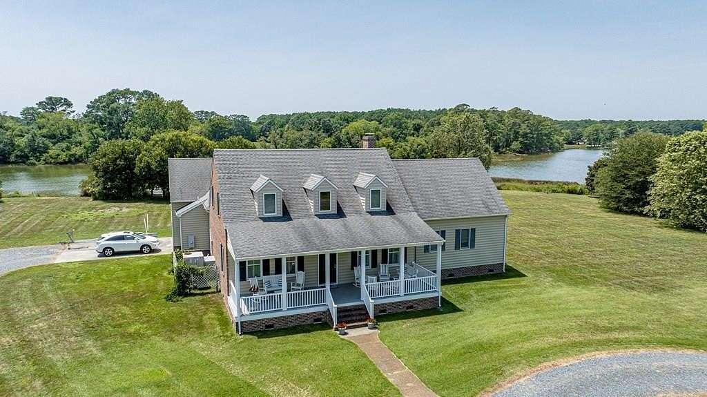 7.3 Acres of Land with Home for Sale in Onancock, Virginia