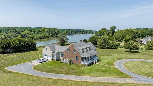 7.3 Acres of Land with Home for Sale in Onancock, Virginia