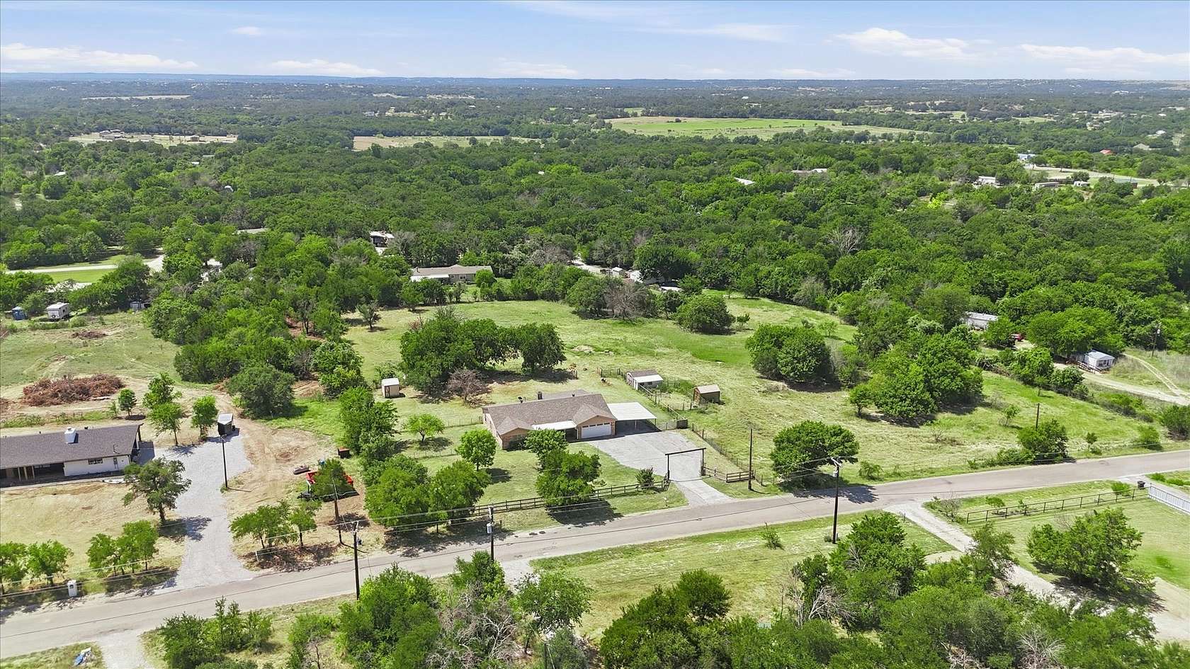 4 Acres of Land with Home for Sale in Springtown, Texas