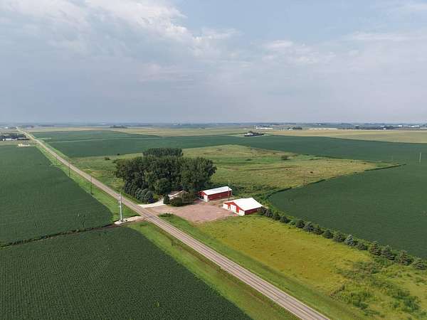 5.84 Acres of Land with Home for Sale in Hospers, Iowa