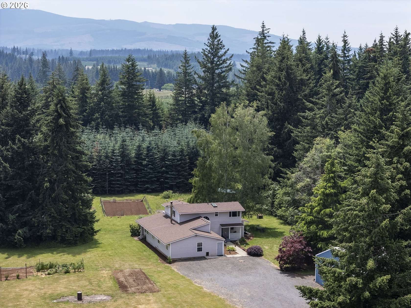 5 Acres of Land with Home for Sale in Estacada, Oregon