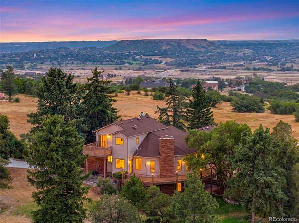 10 Acres of Land with Home for Sale in Castle Rock, Colorado