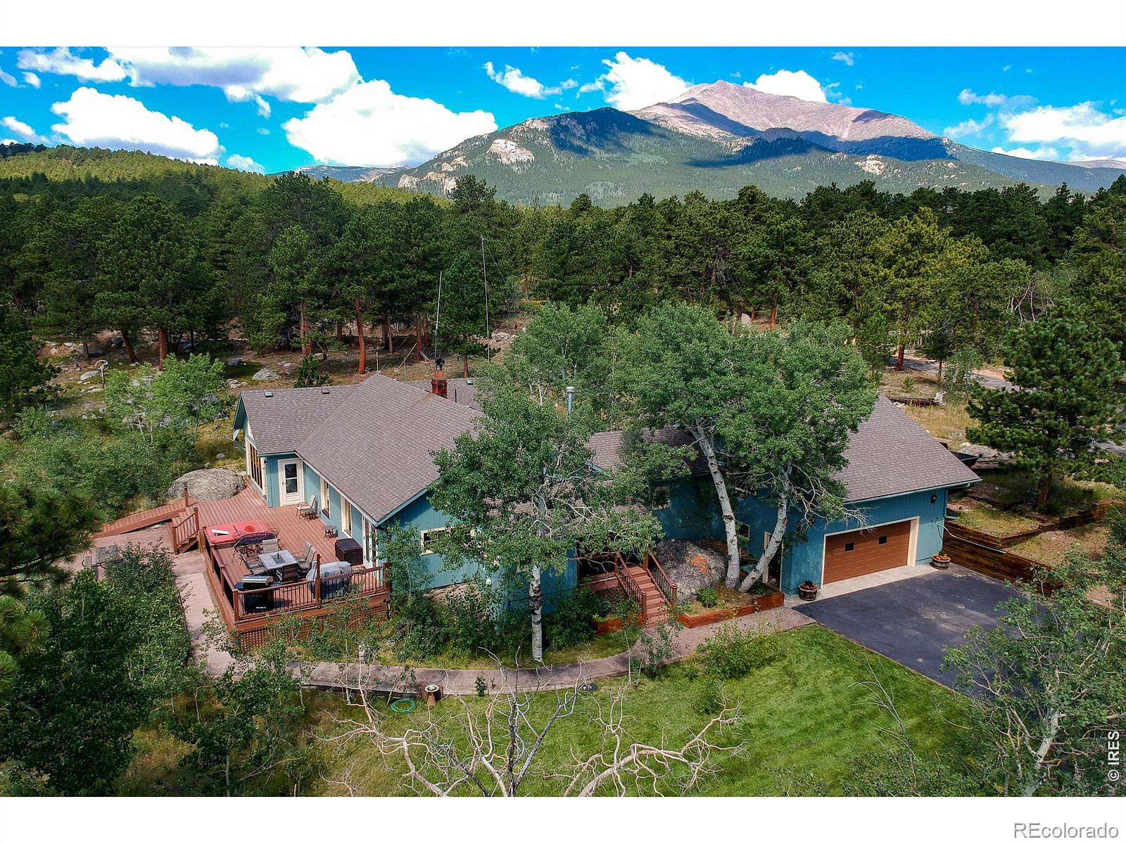 5 Acres of Land with Home for Sale in Allenspark, Colorado