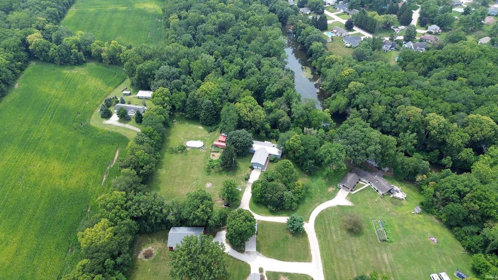 5.68 Acres of Land with Home for Auction in Goshen, Indiana