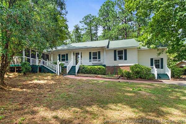 2.57 Acres of Land with Home for Sale in Fayetteville, North Carolina