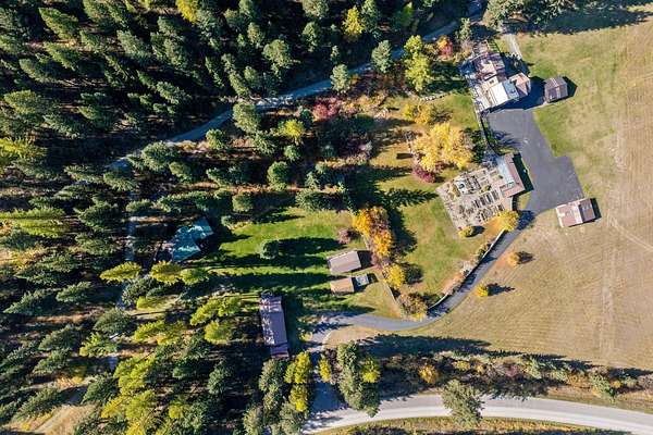 340 Acres of Land with Home for Sale in Kila, Montana