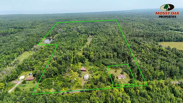 52.1 Acres of Land with Home for Sale in Ontonagon, Michigan