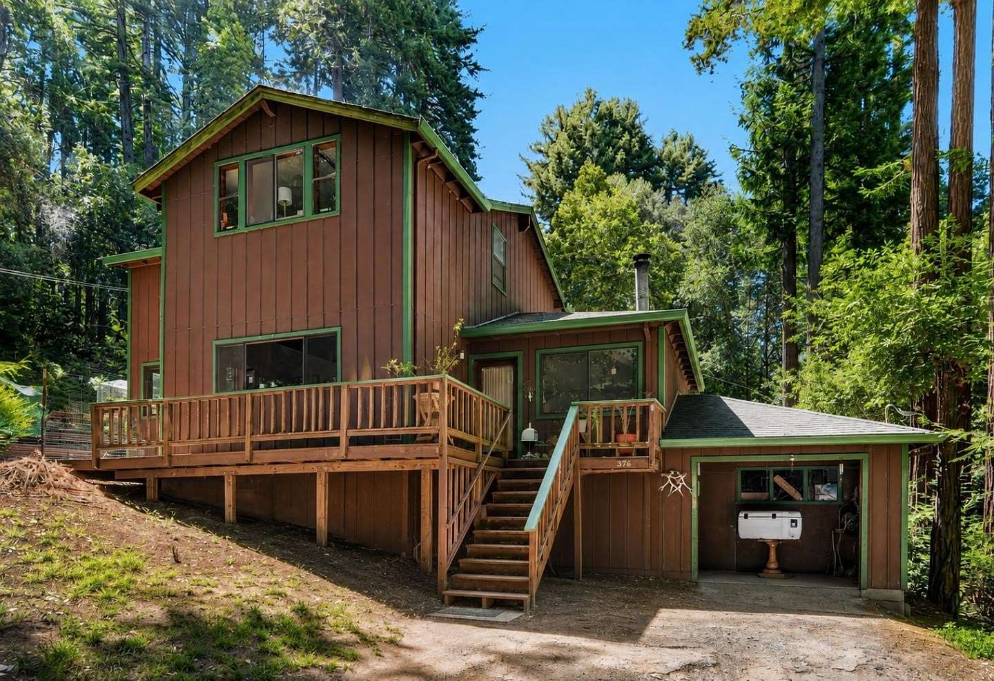 25.6 Acres of Recreational Land with Home for Sale in Aptos, California