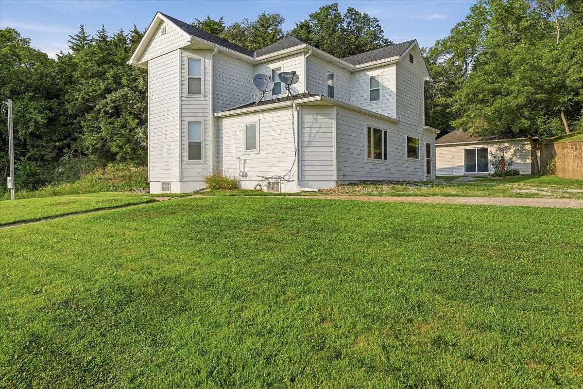 7.9 Acres of Land with Home for Sale in Pacific Junction, Iowa