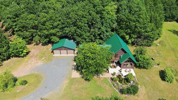 12.9 Acres of Land with Home for Sale in St. Croix Falls, Wisconsin