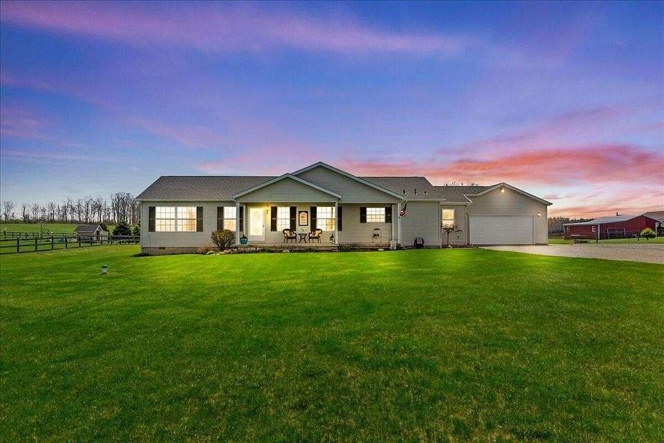 1.55 Acres of Land with Home for Sale in West Liberty, Ohio