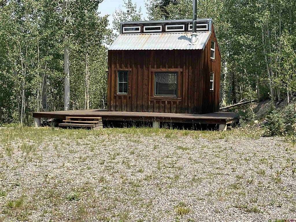 6.6 Acres of Land with Home for Sale in Placerville, Colorado