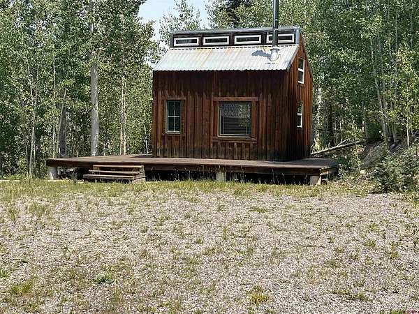 6.6 Acres of Land with Home for Sale in Placerville, Colorado