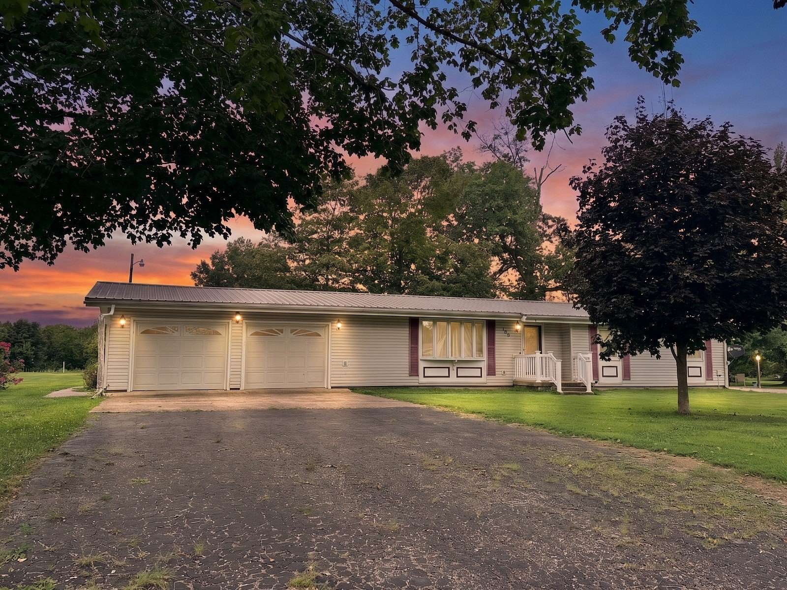 3.24 Acres of Land with Home for Sale in Clay City, Illinois