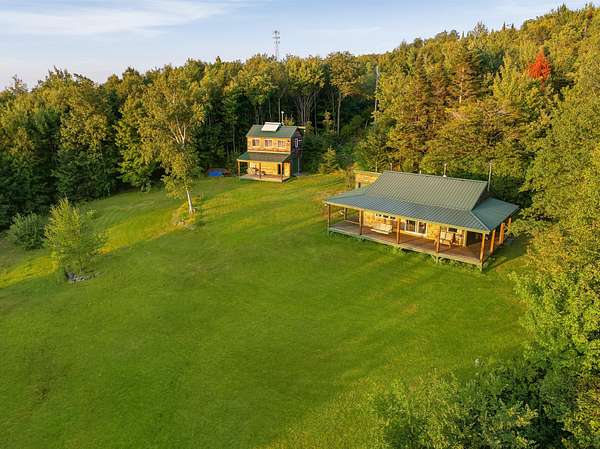 5 Acres of Land with Home for Sale in Stewartstown, New Hampshire