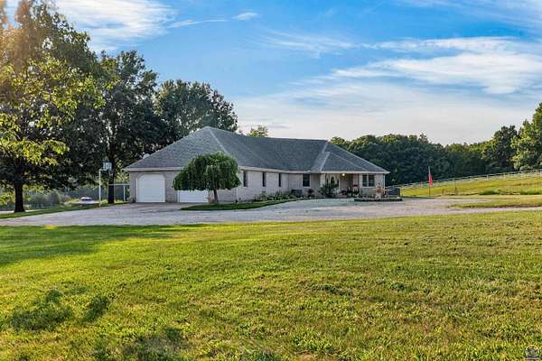 19 Acres of Recreational Land with Home for Sale in Holton, Kansas