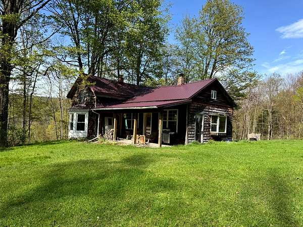 14.5 Acres of Recreational Land with Home for Sale in Western Town, New York