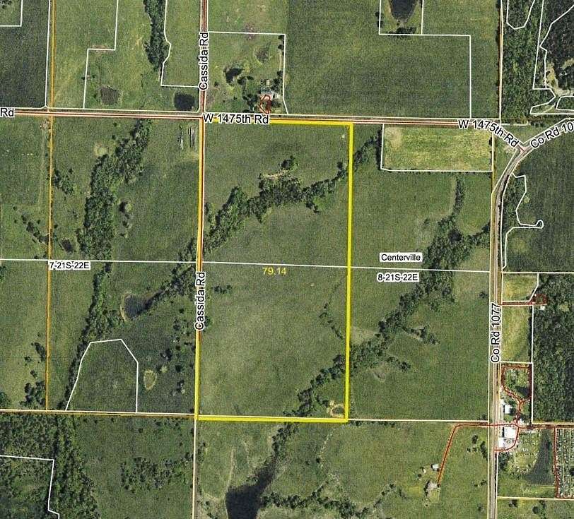 80 Acres of Land for Sale in Centerville, Kansas