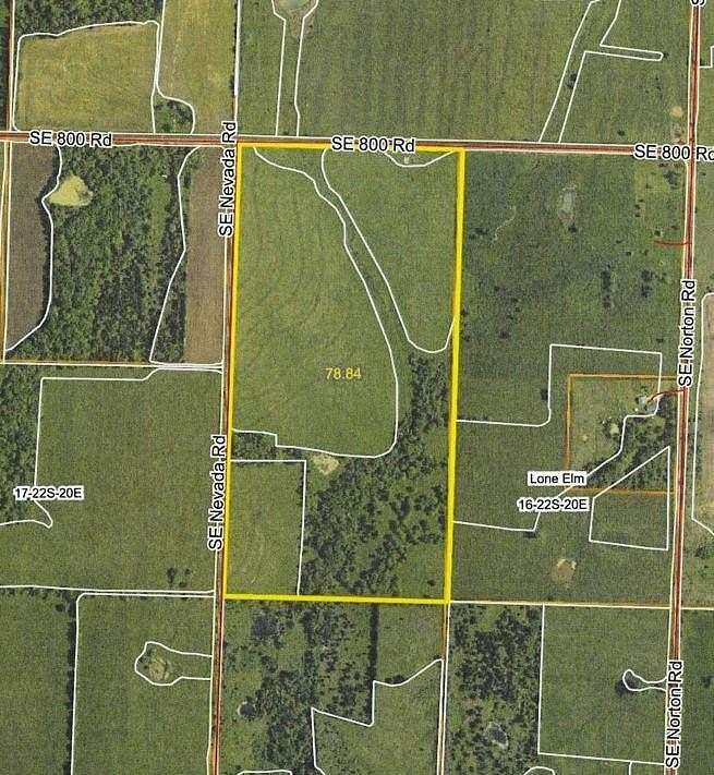 79 Acres of Land for Sale in Kincaid, Kansas