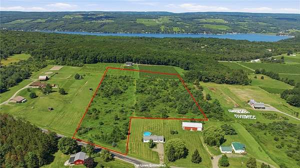 10 Acres of Residential Land for Sale in Keuka Park, New York