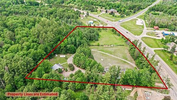 8.75 Acres of Improved Mixed-Use Land for Sale in Iron Mountain, Michigan