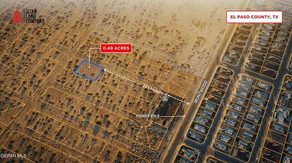 0.49 Acres of Residential Land for Sale in El Paso, Texas