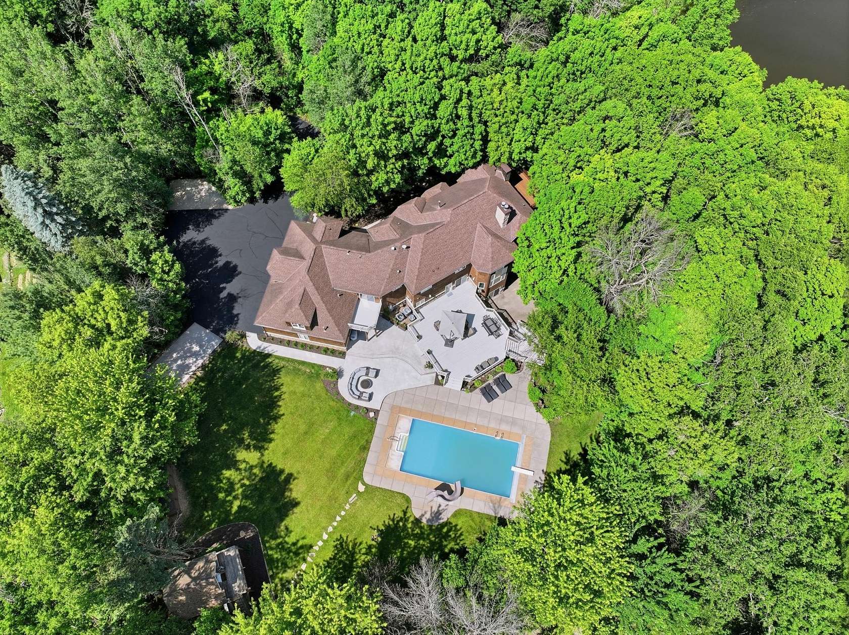 2.57 Acres of Land with Home for Sale in Orono, Minnesota