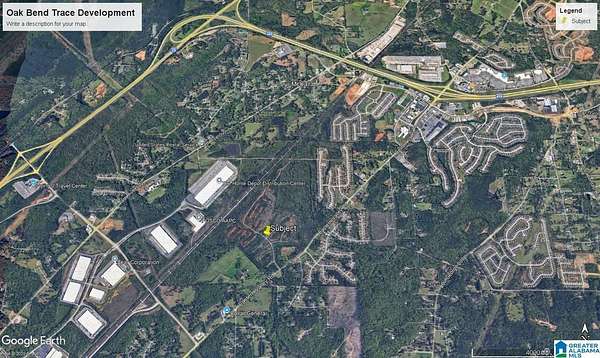 122 Acres of Land for Sale in Bessemer, Alabama