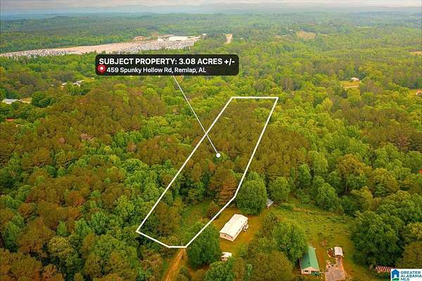 3.1 Acres of Land for Sale in Trafford, Alabama