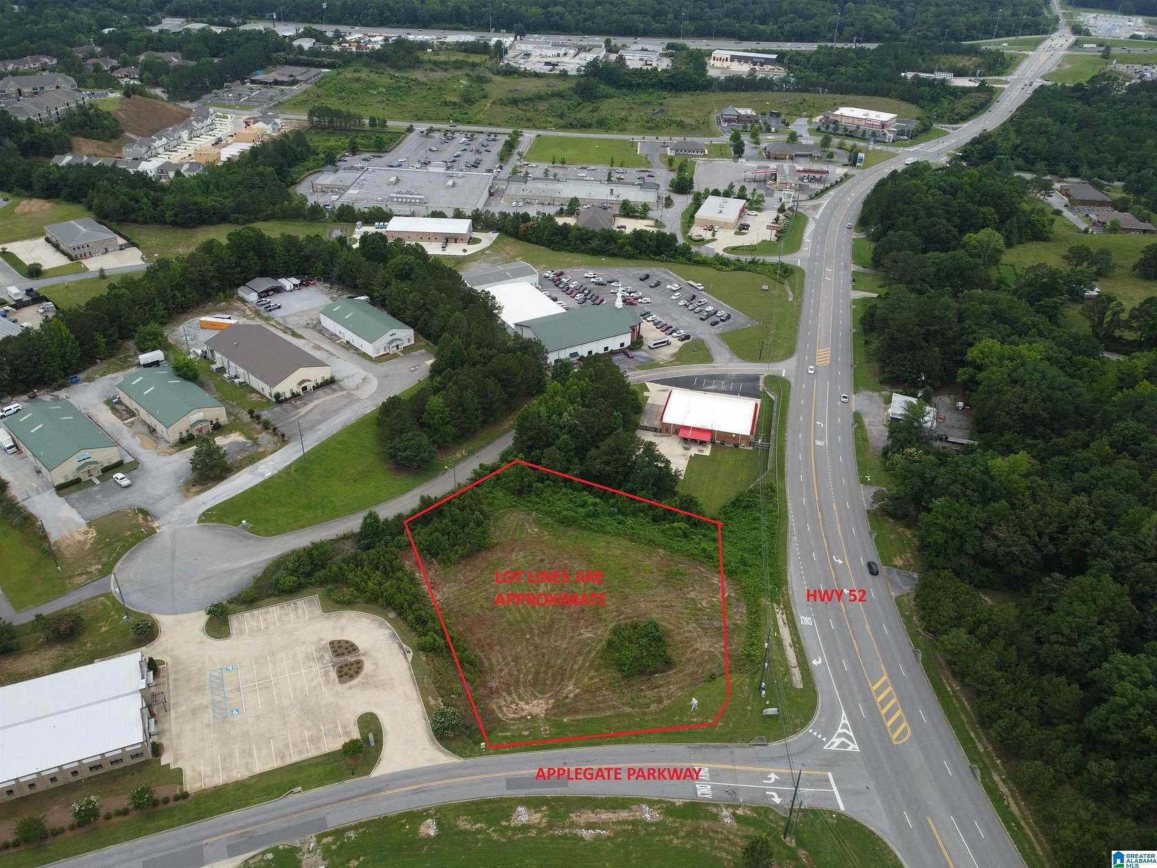 1.34 Acres of Commercial Land for Sale in Pelham, Alabama