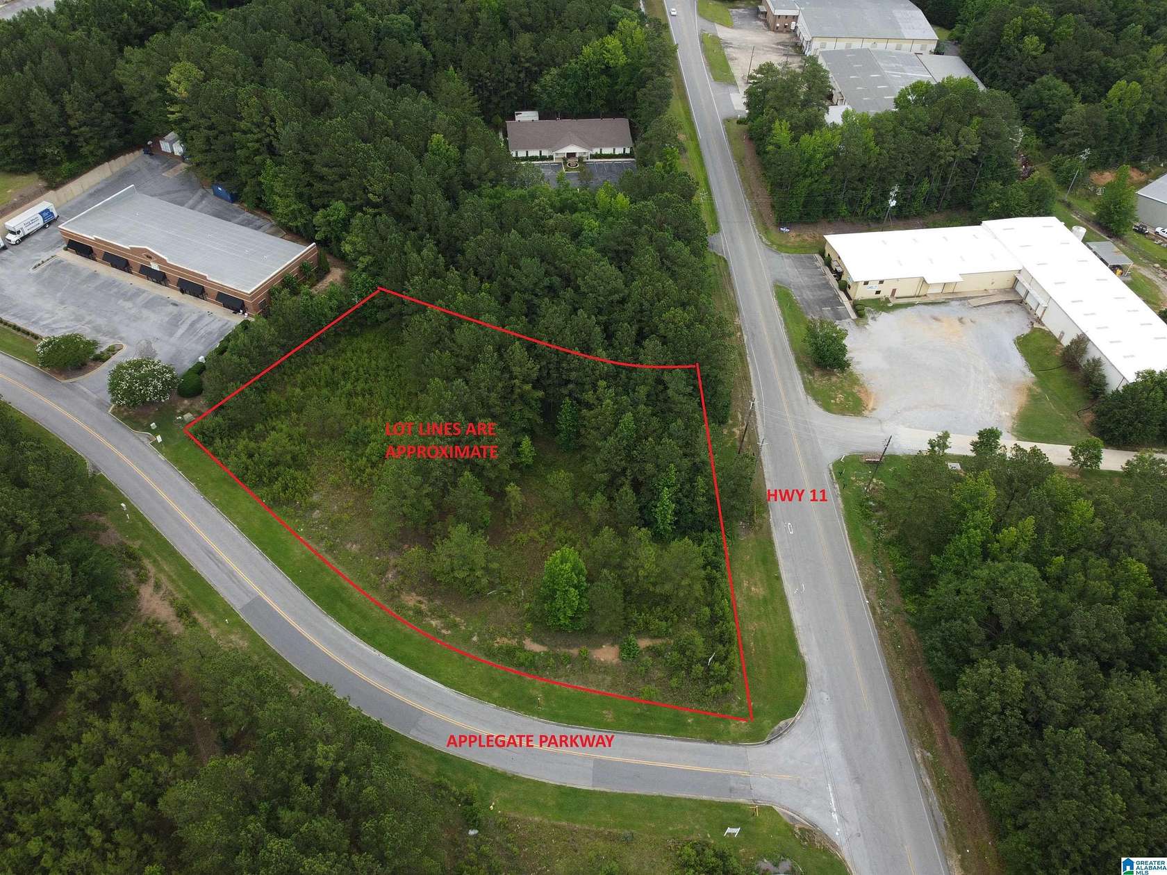 1.27 Acres of Commercial Land for Sale in Pelham, Alabama