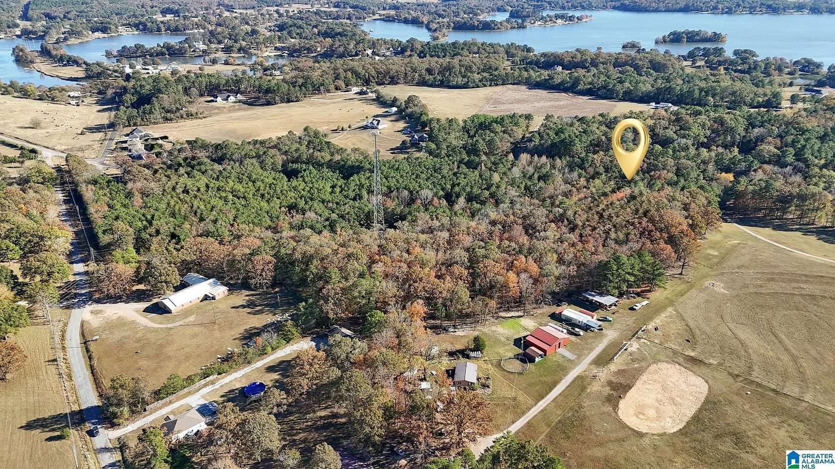 20.6 Acres of Recreational Land for Sale in Lincoln, Alabama