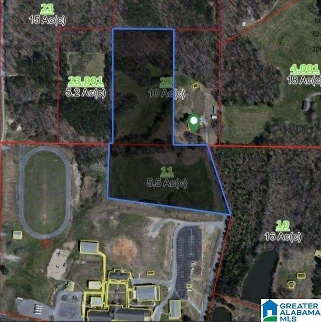 11.5 Acres of Land for Sale in Eva, Alabama