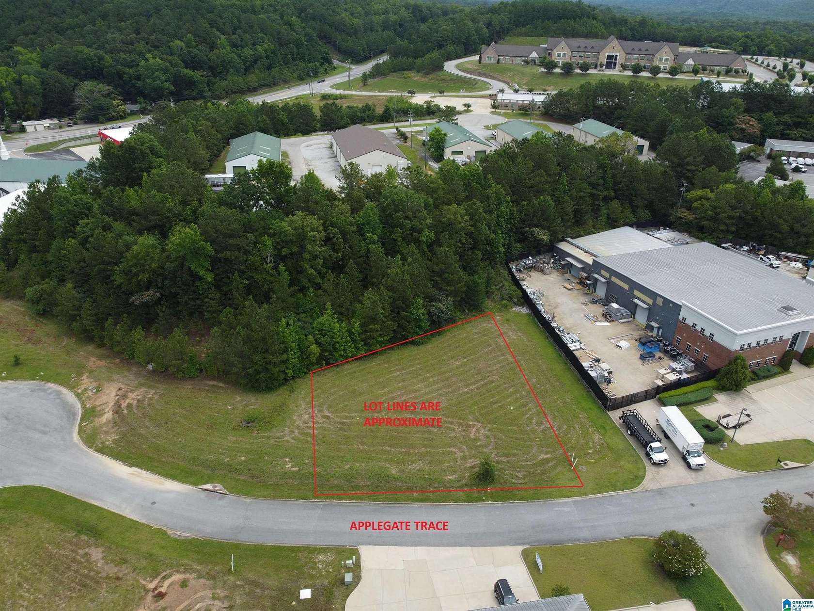 0.73 Acres of Commercial Land for Sale in Pelham, Alabama