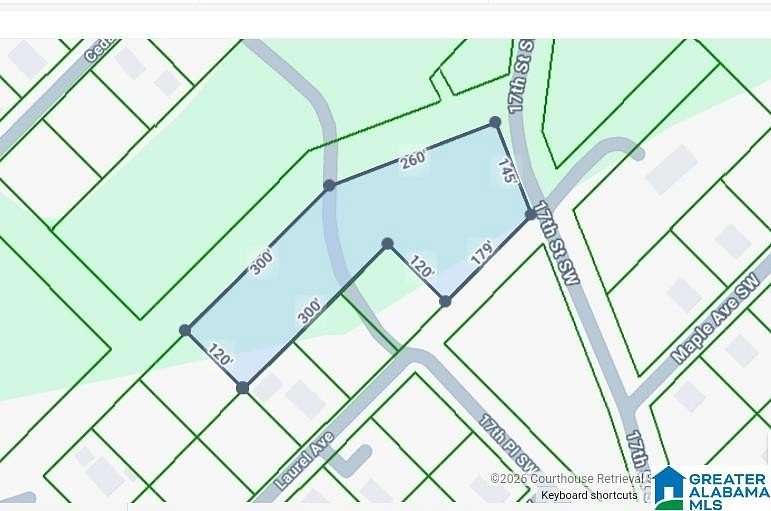 2 Acres of Residential Land for Sale in Birmingham, Alabama