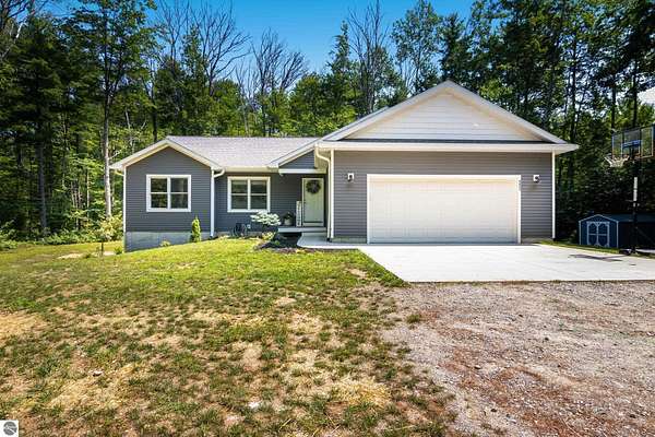 7.83 Acres of Land with Home for Sale in Interlochen, Michigan