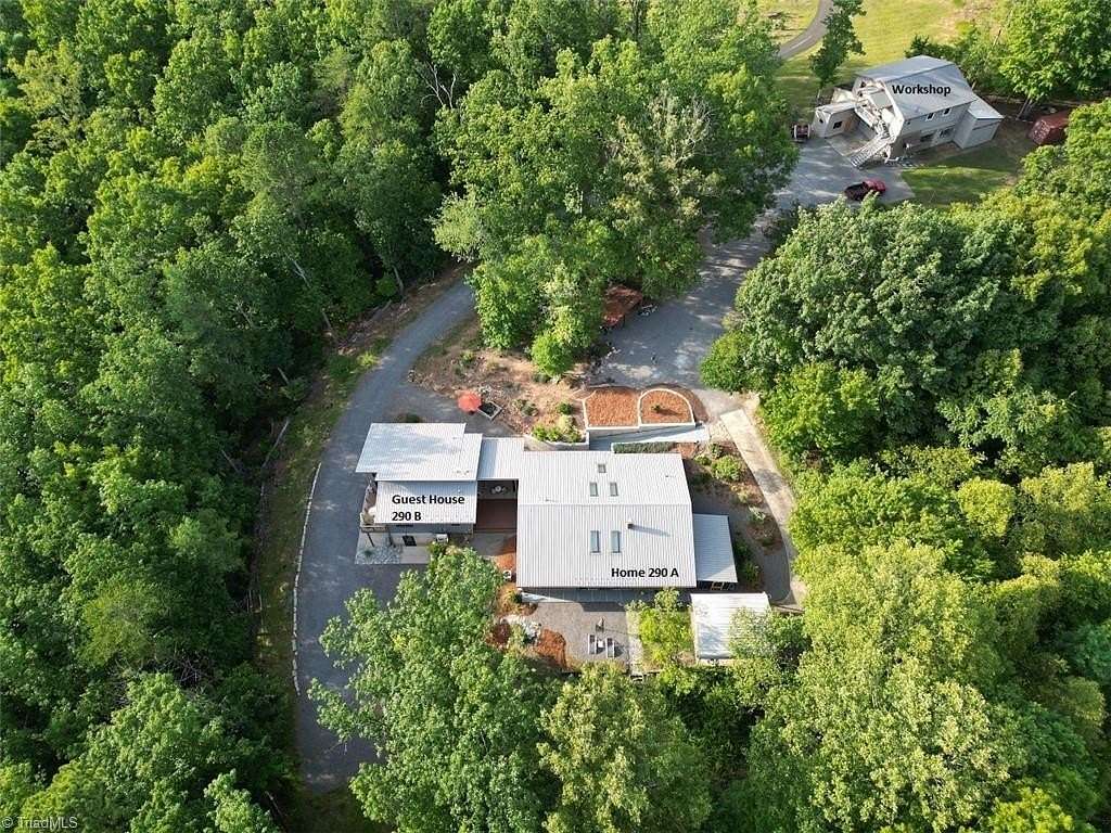 10.9 Acres of Land with Home for Sale in Claudville, Virginia