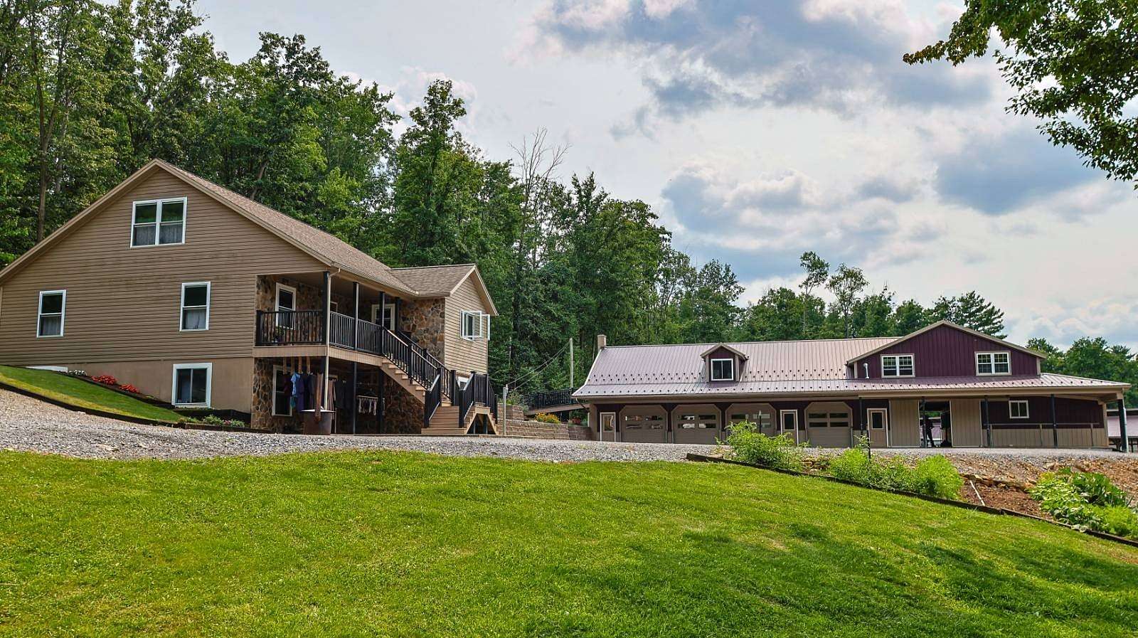 26.2 Acres of Land with Home for Auction in Howard, Pennsylvania