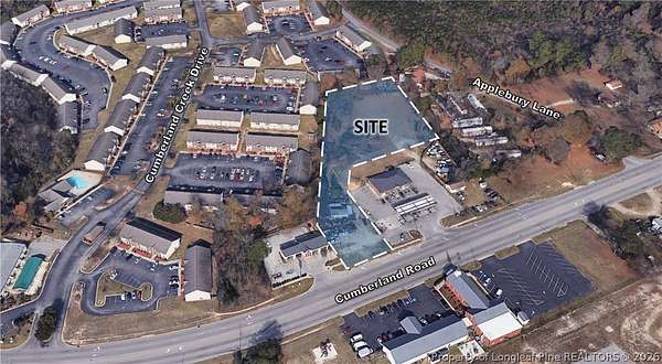 1.68 Acres of Commercial Land for Sale in Fayetteville, North Carolina