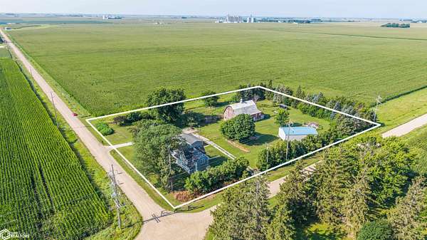 3 Acres of Land with Home for Sale in Webster City, Iowa