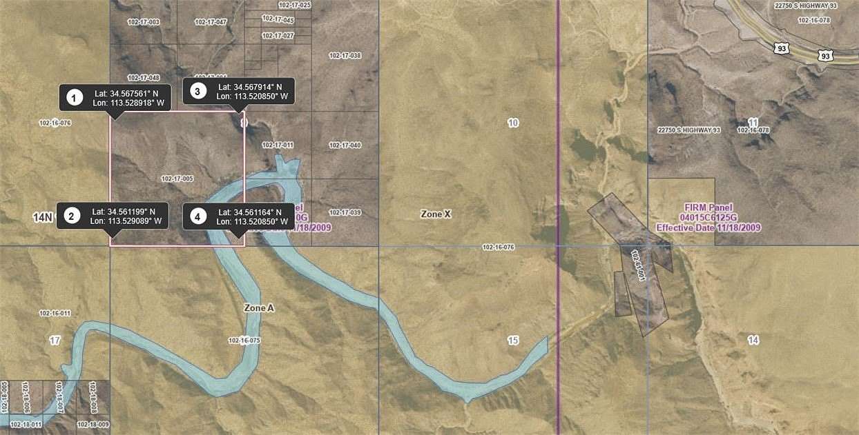 160 Acres of Land for Sale in Wikieup, Arizona