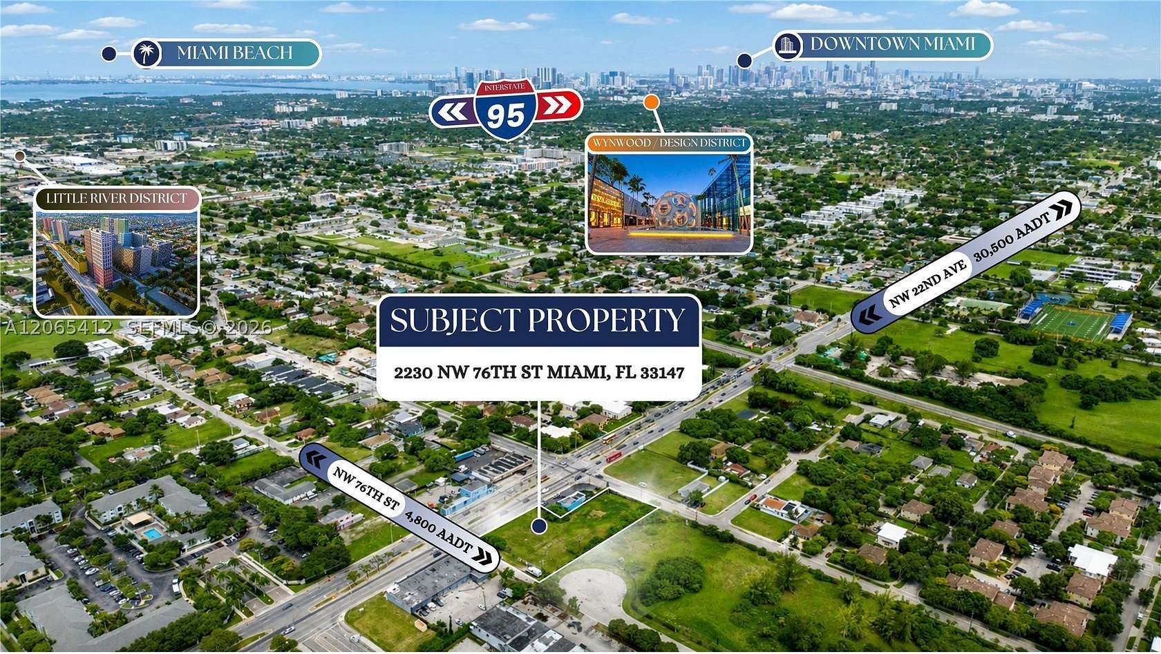 1.15 Acres of Commercial Land for Sale in Miami, Florida