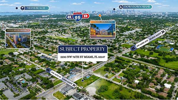 1.15 Acres of Commercial Land for Sale in Miami, Florida