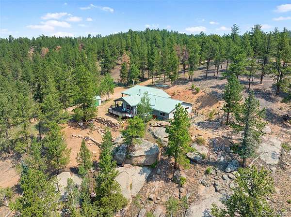 8.4 Acres of Land with Home for Sale in Florissant, Colorado
