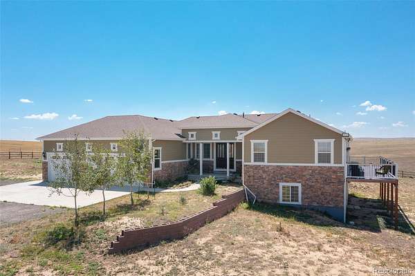 35 Acres of Recreational Land with Home for Sale in Bennett, Colorado