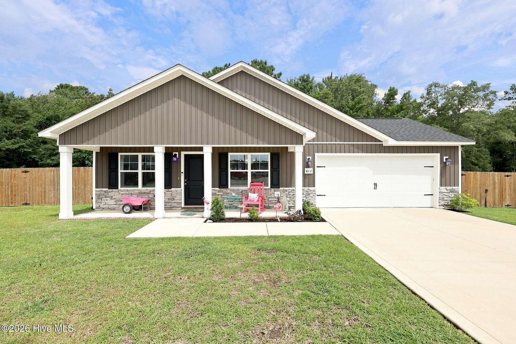 2.62 Acres of Land with Home for Sale in Hubert, North Carolina