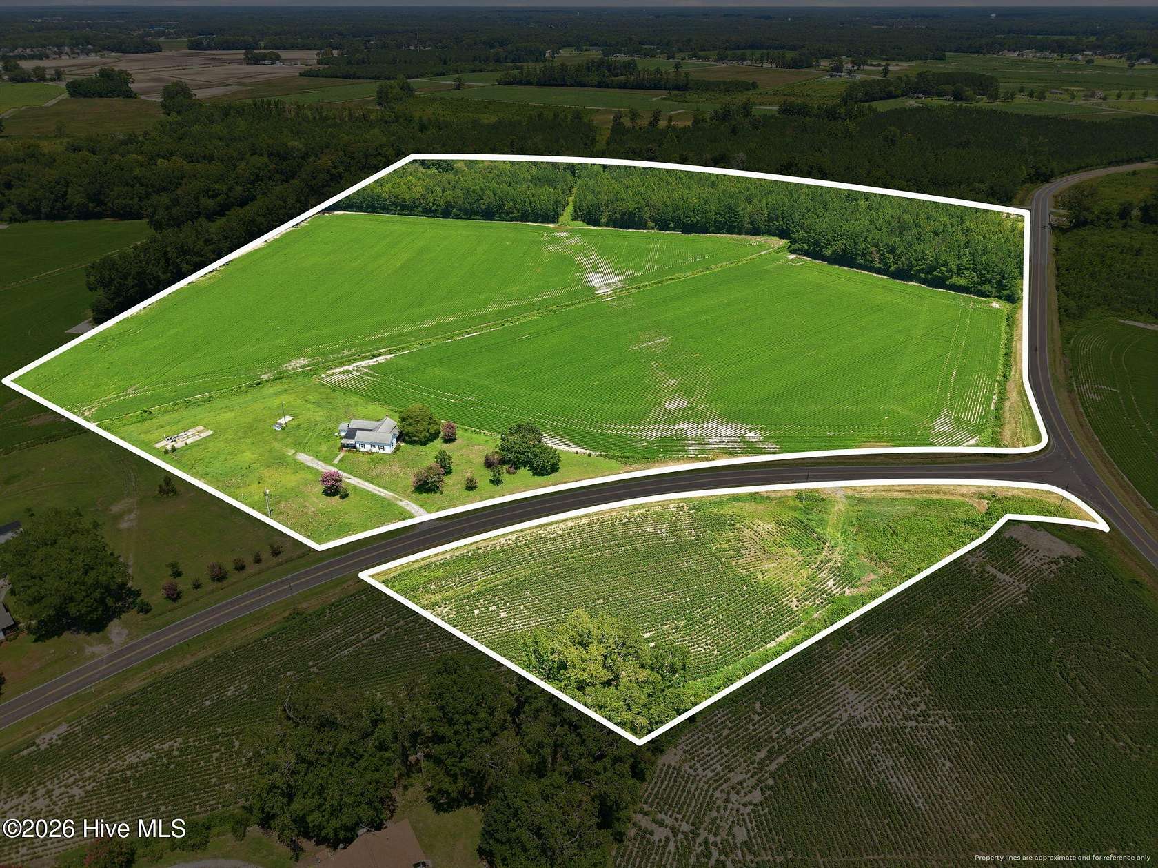 41.2 Acres of Land for Sale in Winterville, North Carolina